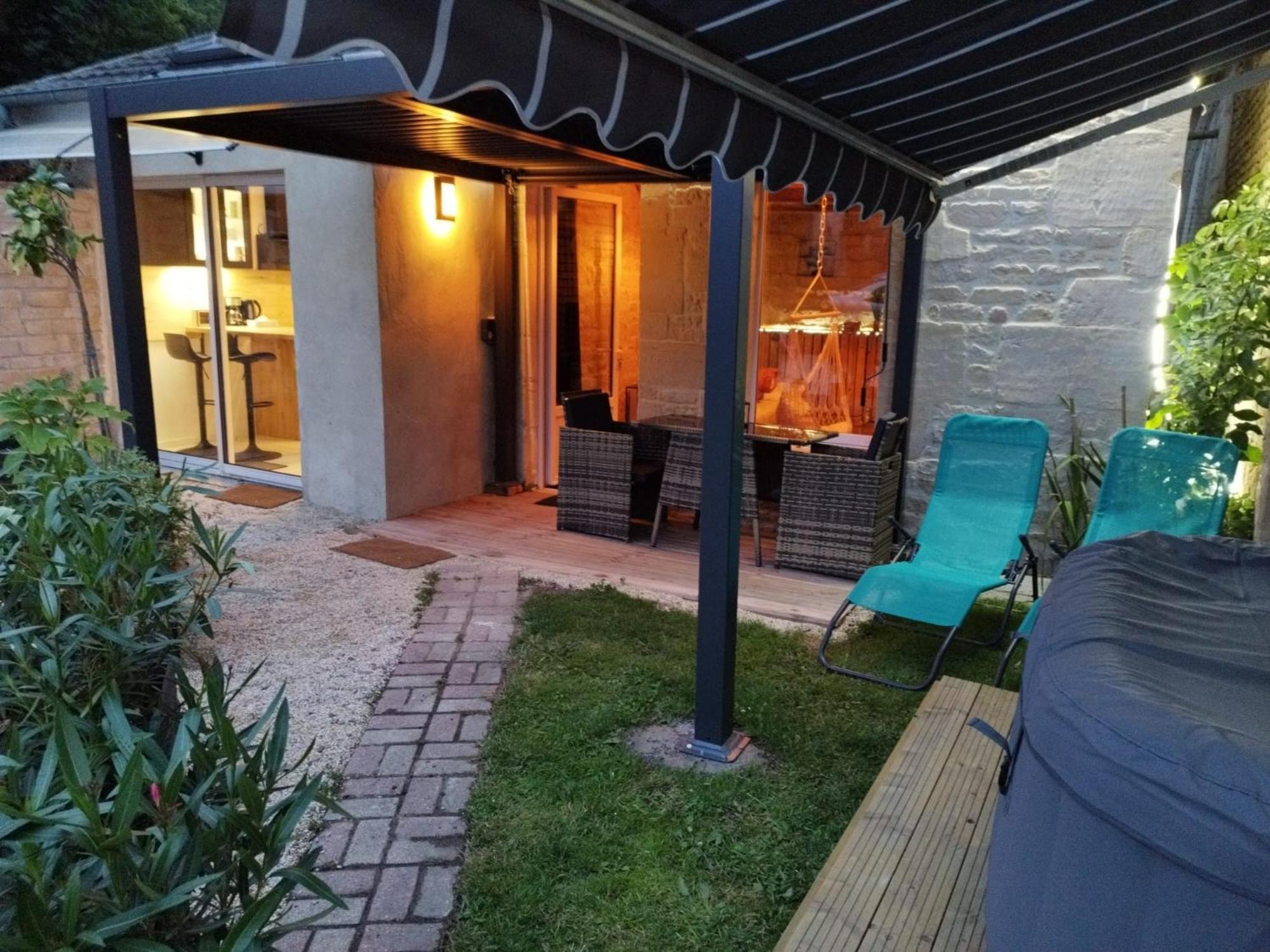 Bulles Et Belle Etoile Spa Proche De Caen Sainte-Croix-Grand-Tonne Exterior photo